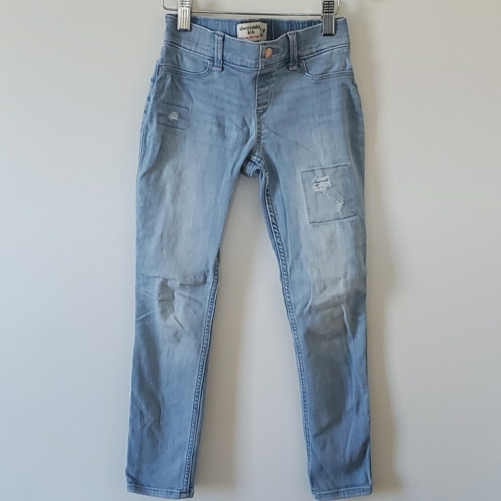 Abercrombie kids pull on jean legging